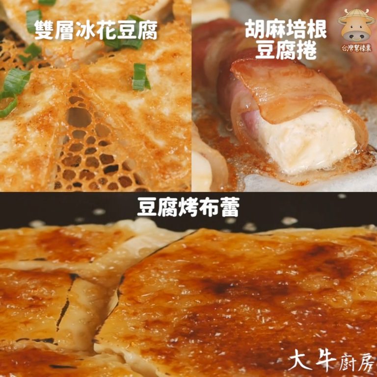 3種美味豆腐料理，大牛帶你做一次就上手